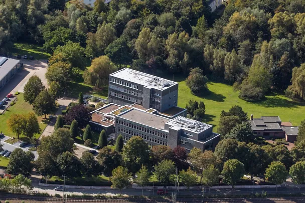 Luftaufnahme des Standorts Pinneberg